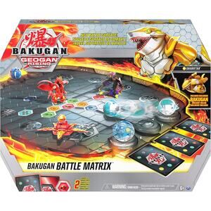 Bakugan Battle Matrix, Deluxe Game Board with Exclusive Gold Sharktar NWT